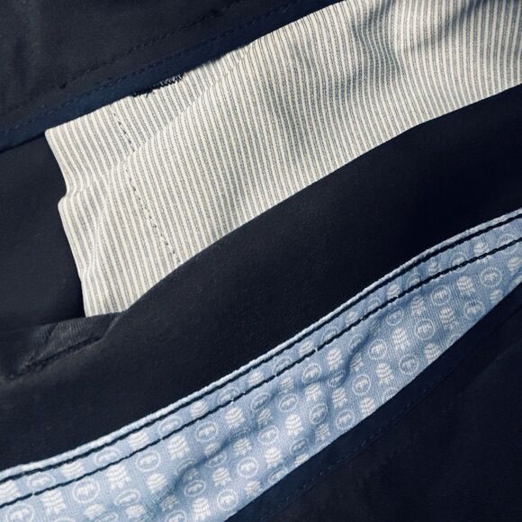 PETER MILLAR Men's EB66 Performance Pants Black  Tag  34 x 32  Actual  34 x 29 - Picture 11 of 16